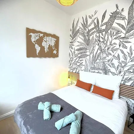 Апартаменты L'albatros-appartement Lumineux Proche Centre Et Gare Гавр