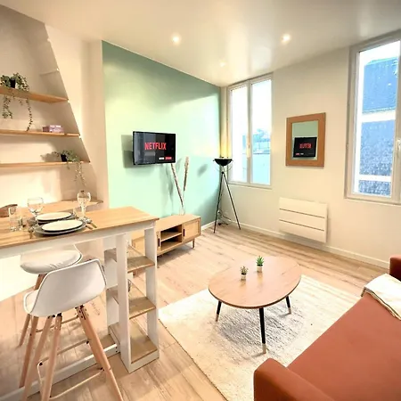 L'albatros-appartement Lumineux Proche Centre Et Gare Апартаменты
